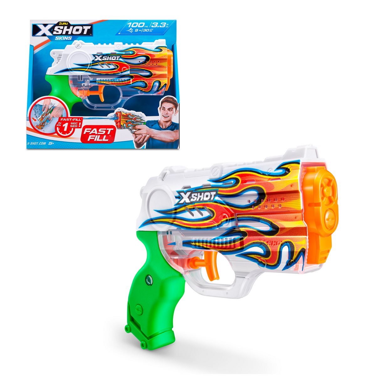 Lanza Agua Nano Skins 100Ml X-Shot - Blazer